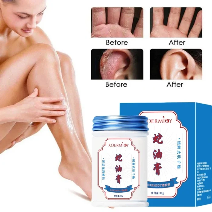 Herbal Anti Crack Foot Cream Heel Crack Repair Products Exfoliating Dead Skin Removal Softening Moisturising Smoothing Skin Care - Image 4