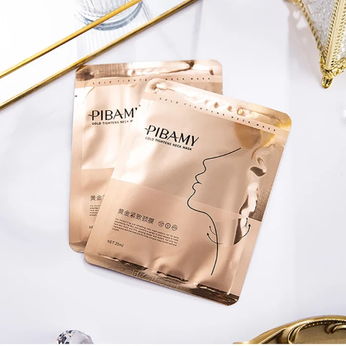 10pcs Gold Firming Neck Mask Moisturizing - Image 5