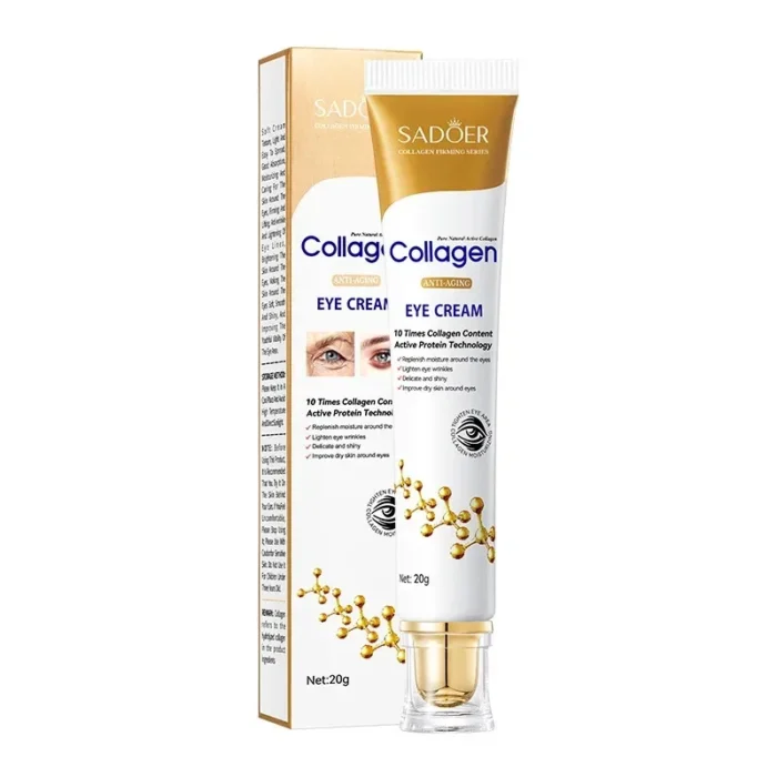 SADOER Collagen Eye Cream skincare Anti Dark Circles - Image 4