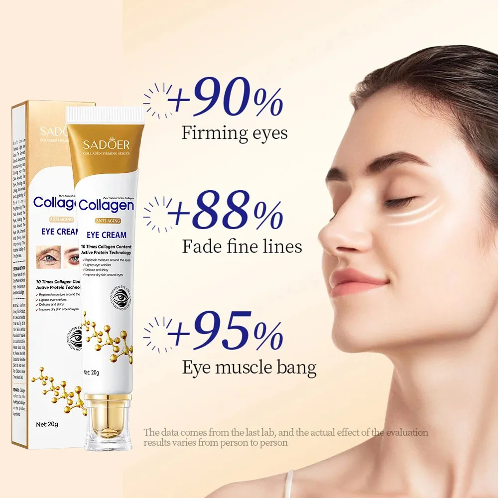 SADOER Collagen Eye Cream skincare Anti Dark Circles