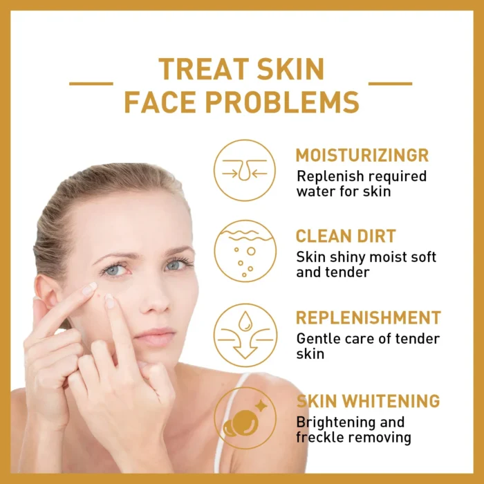 White Rice Whitening Serum Wrinkle Remover Fade Fine Lines Remove Dark Spots Melanin Anti-aging Brighten Smooth Face Skin Care - Image 6