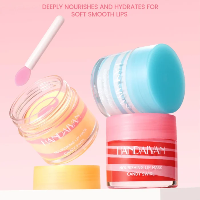 Fruity lip mask, moisturizing and anti-cracked lip balm - Image 2