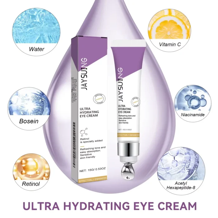 Instant Eye Bag Removal Cream Retinol Anti-Wrinkle Firming Skin Fade Fine Lines Anti Dark Circle Puffiness Brighten Eye Care - Image 5