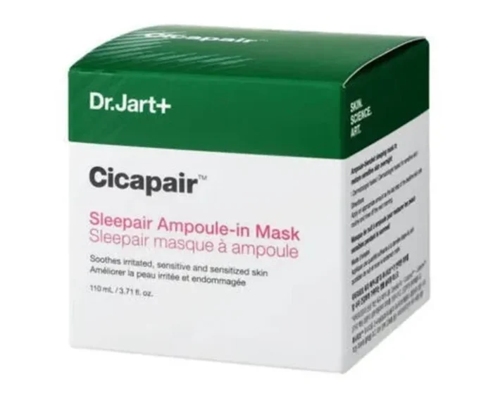 Dr. JART+ Cicapair Sleepair Ampoule-In Mask 110ml Moisturizing Face Essence Skin Care Korean Cosmetics - Image 3