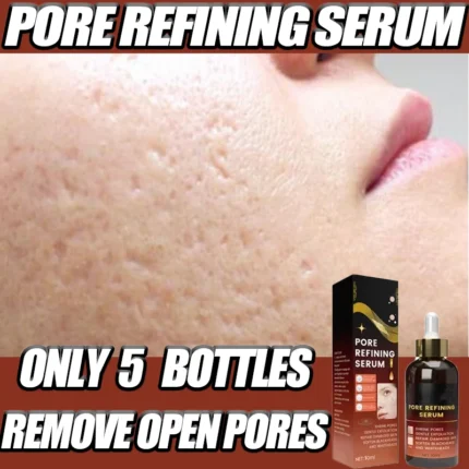 Pore Minimizing Serum Acid Shrink Pores Removing Large Pores Blackheads face Moisturizing Brightning Skin Care Essence Oil