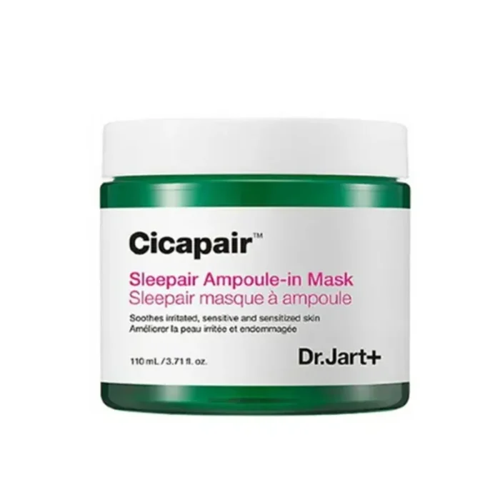Dr. JART+ Cicapair Sleepair Ampoule-In Mask 110ml Moisturizing Face Essence Skin Care Korean Cosmetics - Image 5