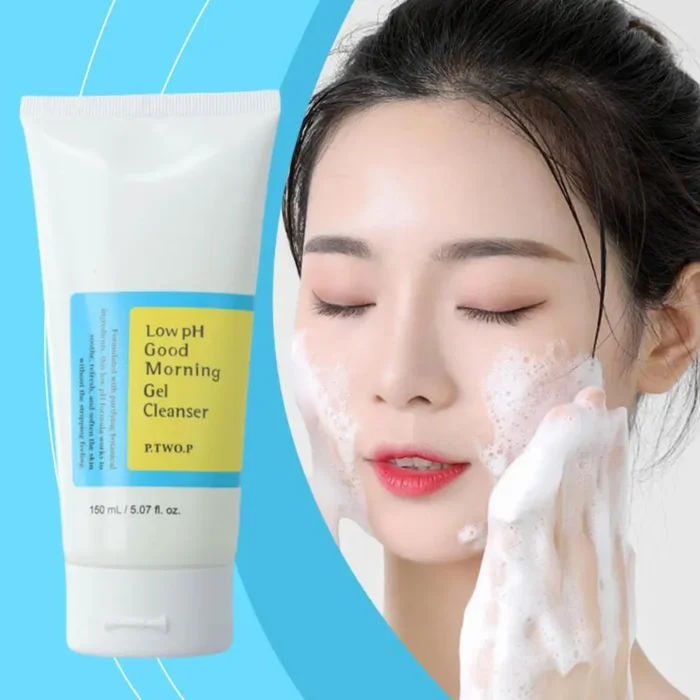 1pc Low PH Good Morning Gel Cleanser Daily Mild Face Cleanser Sensitive Skin BHA & Tea-Tree Oil PH Balancing Korean Skincare new - Image 4