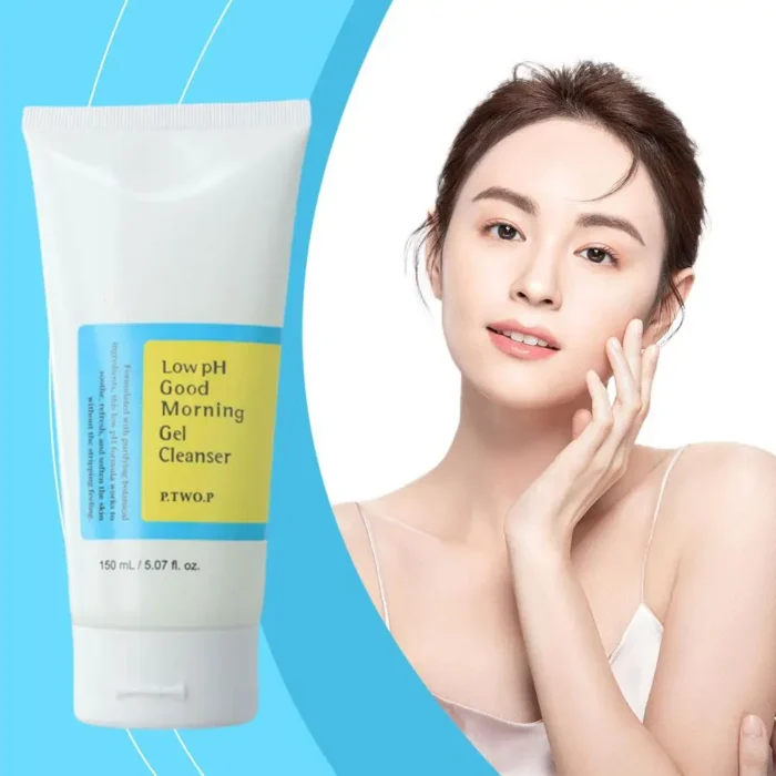 1pc Low PH Good Morning Gel Cleanser Daily Mild Face Cleanser Sensitive Skin BHA & Tea-Tree Oil PH Balancing Korean Skincare new - Image 2