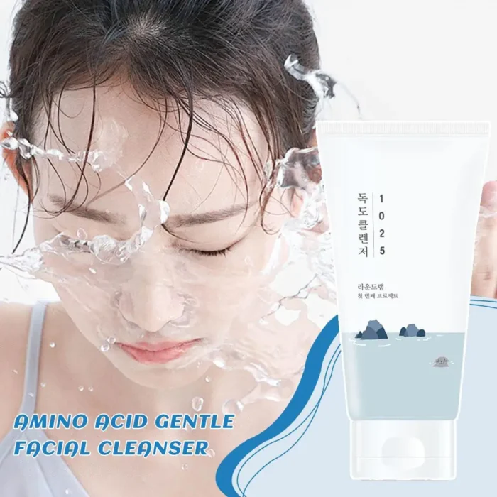150ml Amino Acid Gentle Facial Cleanser Deep Cleansing Blackheads Moisturizing Soothing Repair Pore Cleanser Mild Skin Care - Image 3