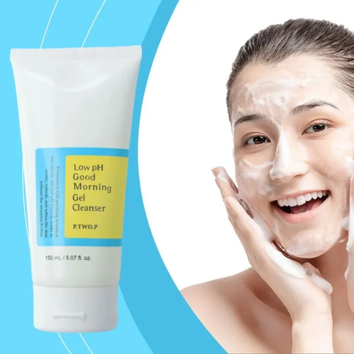 1pc Low PH Good Morning Gel Cleanser Daily Mild Face Cleanser Sensitive Skin BHA & Tea-Tree Oil PH Balancing Korean Skincare new - Image 3